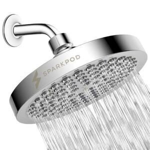 SPARKPOD 6” Luxury Round Rain Shower Head